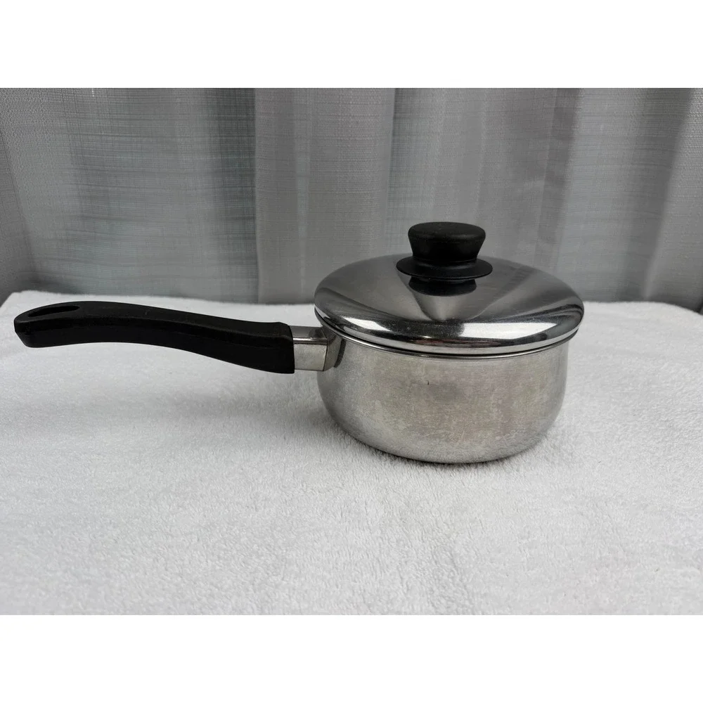 RangeCraft Sears Roebuck 1.5 Qt Stainless Steel Saucepan with Lid 392.5068 Korea